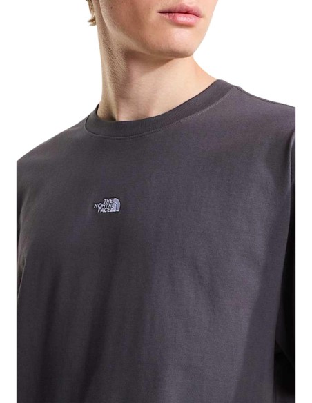 T-shirt gris coton The North Face homme