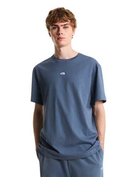 T-shirt gris coton The North Face homme