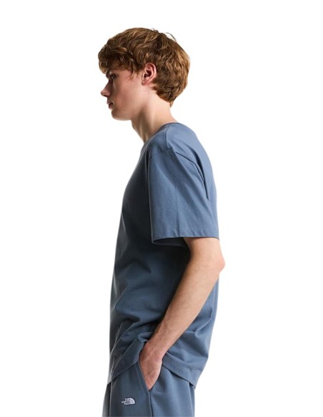 T-shirt gris coton The North Face homme