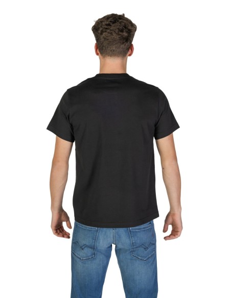 T-shirt noir coton Replay homme