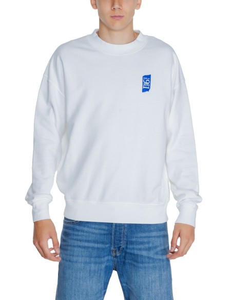 Sweat blanc Replay homme