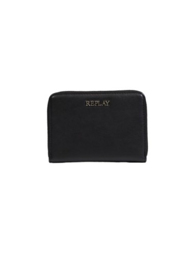 Portefeuille noir Replay femme