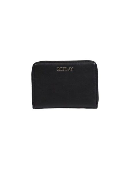 Portefeuille noir Replay femme