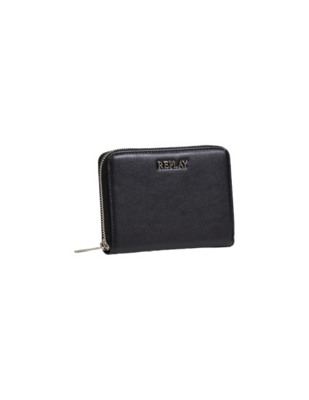 Portefeuille noir Replay femme