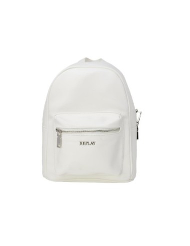 Sac à dos blanc Replay femme