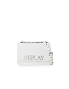 Sac blanc bandoulière Replay femme