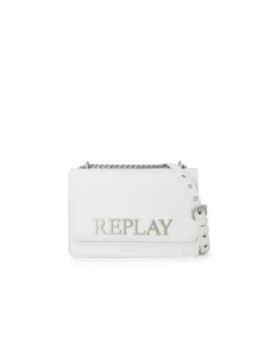Sac blanc bandoulière Replay femme