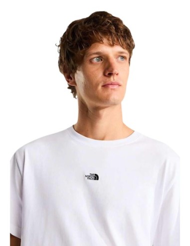 T-shirt blanc coton The North Face homme