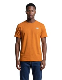 T-shirt orange The North Face homme