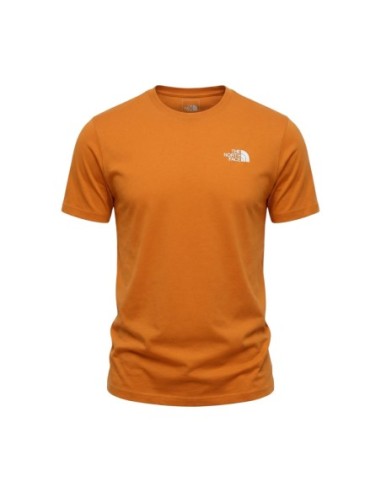 T-shirt orange The North Face homme