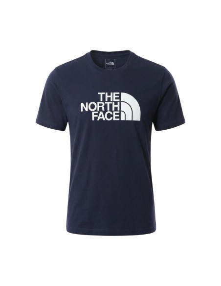 T-shirt bleu logo The North Face homme