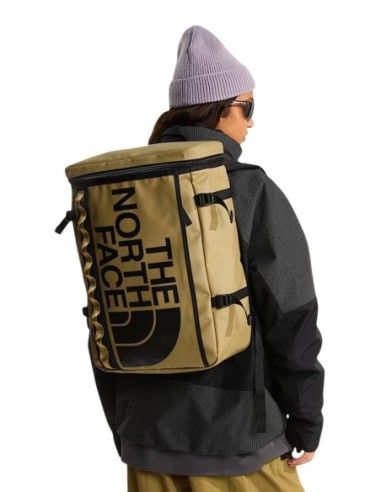 Sac à dos beige imprimé The North Face homme