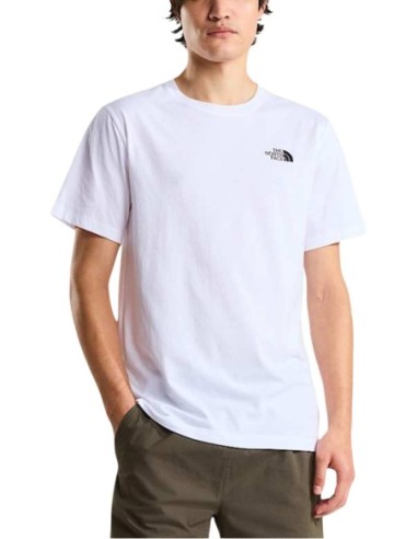 T-shirt blanc logo The North Face homme