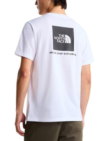 T-shirt blanc logo The North Face homme
