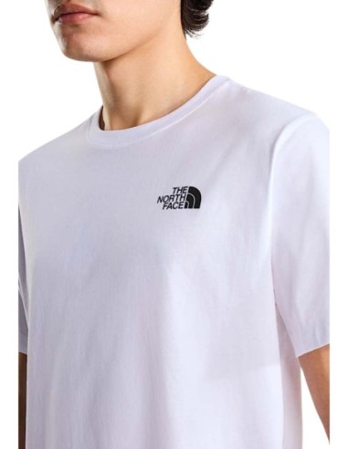 T-shirt blanc logo The North Face homme