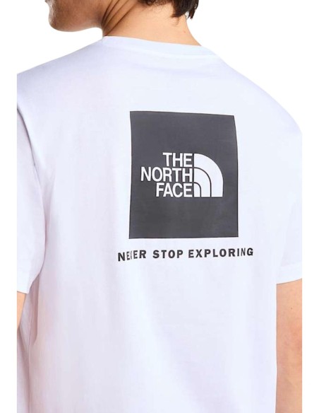 T-shirt blanc logo The North Face homme