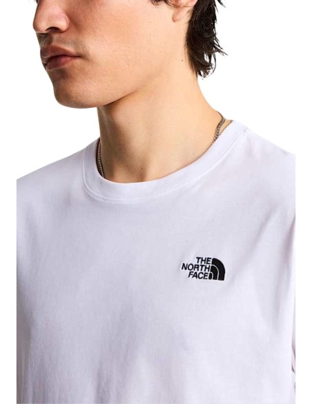 T-shirt blanc The North Face homme