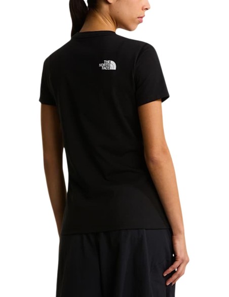 T-shirt noir logo The North Face femme