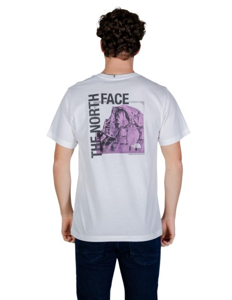 T-shirt blanc logo The North Face homme