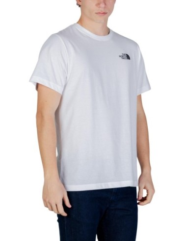 T-shirt blanc logo The North Face homme