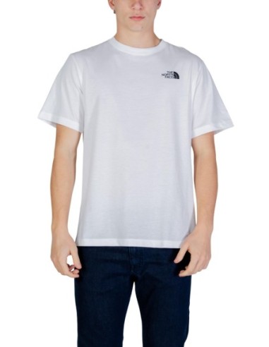 T-shirt blanc The North Face homme