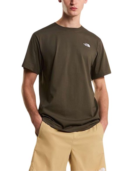 T-shirt vert The North Face homme