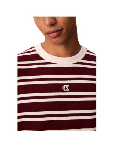 T-shirt rouge Calvin Klein Jeans homme