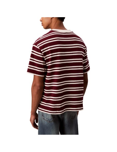 T-shirt rouge Calvin Klein Jeans homme
