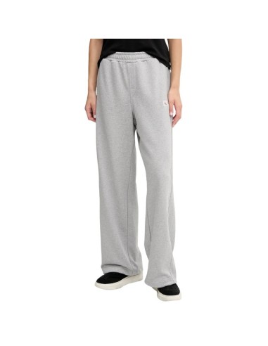 Pantalon gris coton Calvin Klein Jeans femme