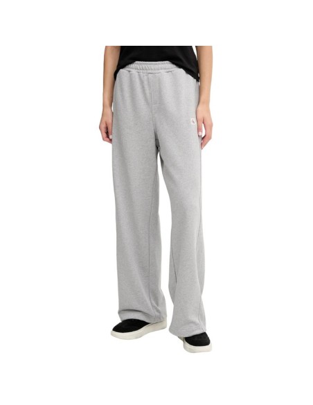 Pantalon gris coton Calvin Klein Jeans femme