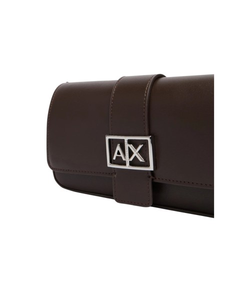 Petit sac femme marron Armani Exchange