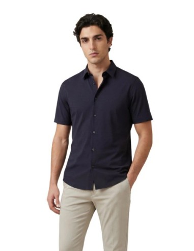 Chemise Armani Exchange bleu homme