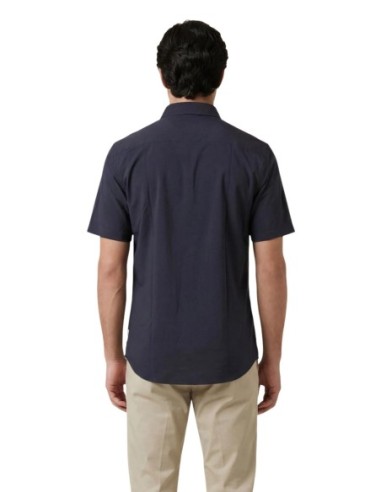 Chemise Armani Exchange bleu homme