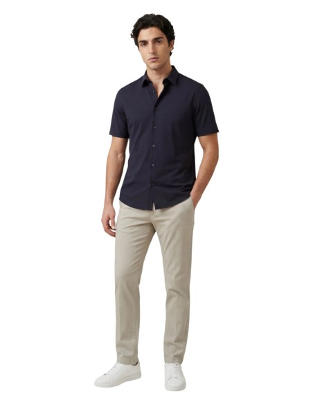 Chemise Armani Exchange bleu homme