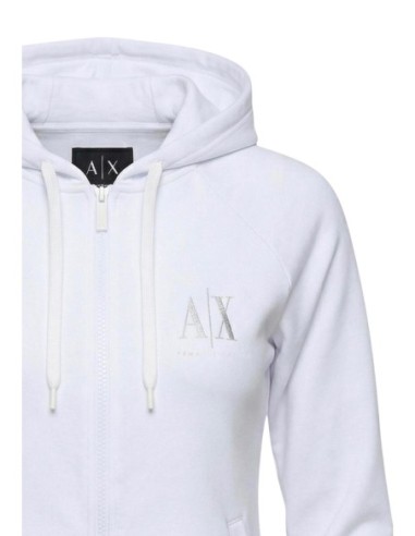 Sweat femme blanc Armani Exchange