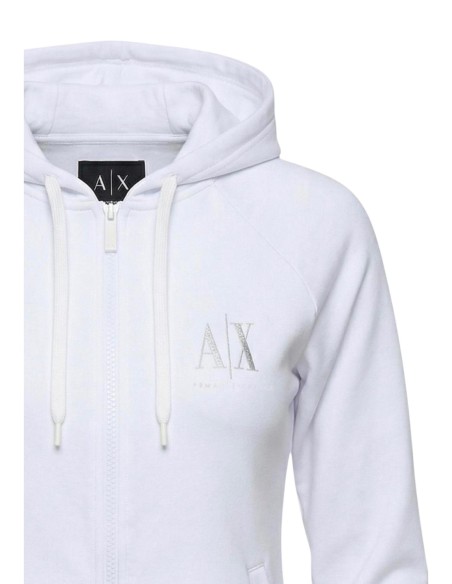 Sweat femme blanc Armani Exchange