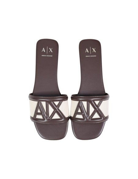 Mules femme marron Armani Exchange