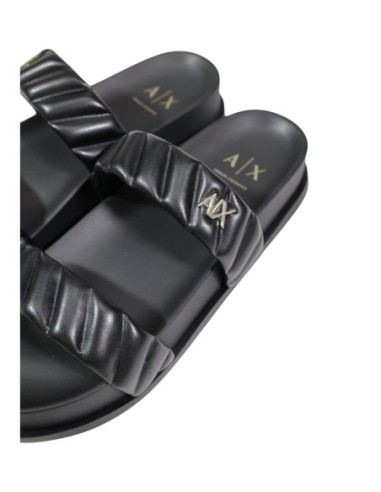 Mules femme noires Armani Exchange