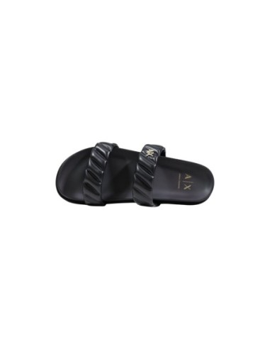 Mules femme noires Armani Exchange
