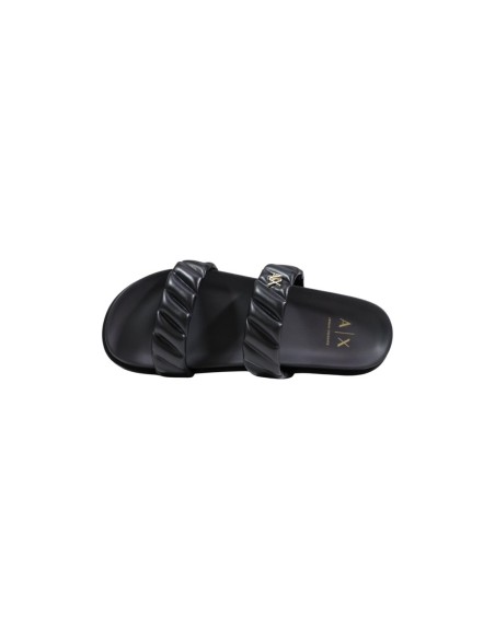 Mules femme noires Armani Exchange