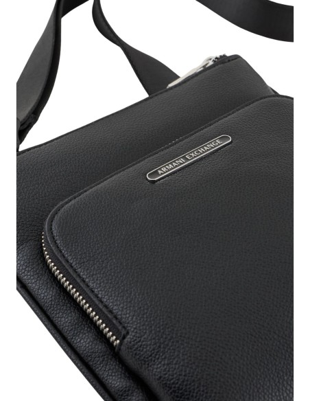 Sac bandoulière homme noir Armani Exchange