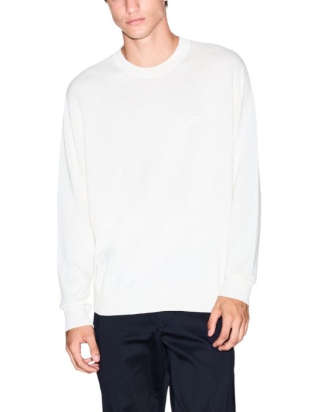 Pull Armani Exchange homme blanc