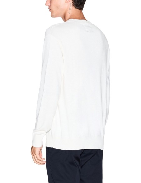 Pull Armani Exchange homme blanc