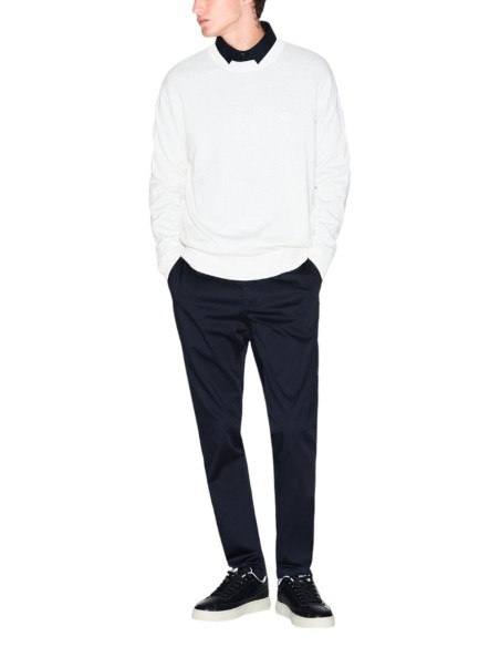 Pull Armani Exchange homme blanc