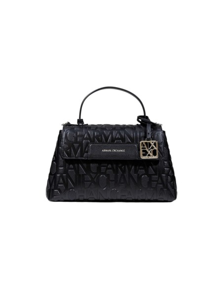 Sac noir structuré avec fermeture sécurisée | Armani Exchange