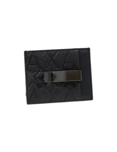 Portefeuille Armani Exchange noir homme