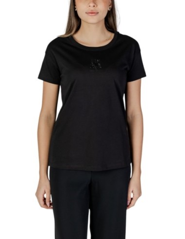 T-Shirt Armani Exchange Femme Noir | ChoixMode