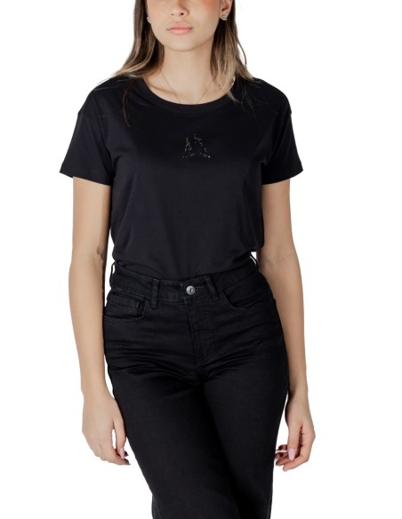T-Shirt Armani Exchange Femme Noir | ChoixMode