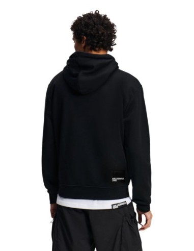 Sweat homme noir Karl Lagerfeld Jeans