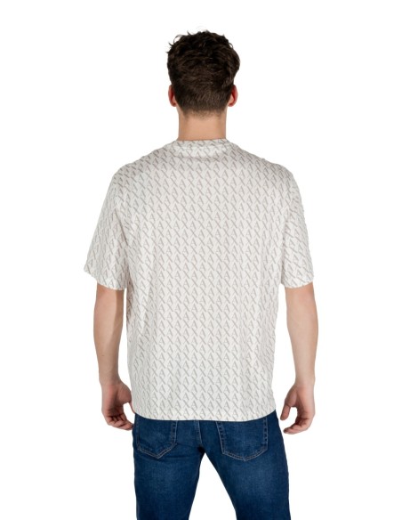 T-Shirt Armani Exchange Homme Beige | ChoixMode